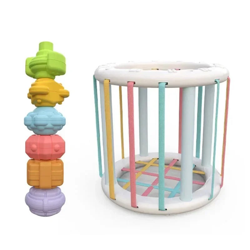 Cube de manipulation bébé éducatif