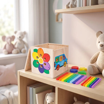 Cube Montessori chambre bébé