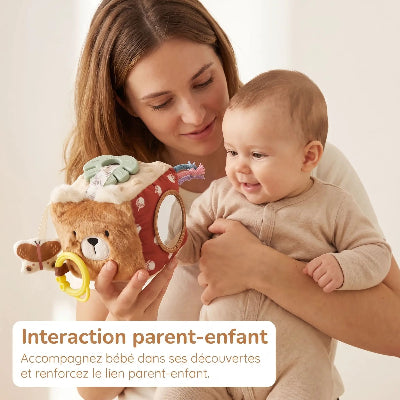 Cube pour bébé interaction parent