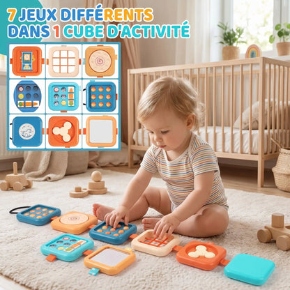Cube sensoriel 7 activités