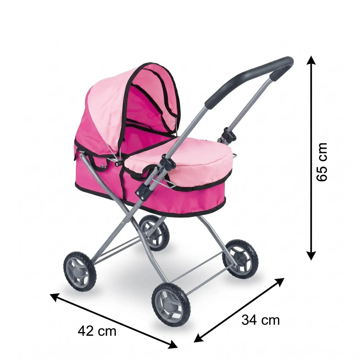 Dimensions poussette bébé jouet