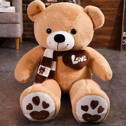 doudou enfant grand calin beige