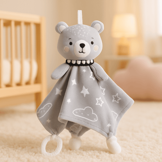 doudou pour bebe doux naturel ours
