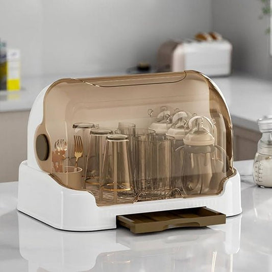 egouttoir biberon airbiberon couvercle beige
