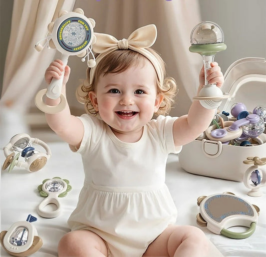 hochet bébé 3 mois facile à attraper motricité