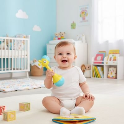 hochet motricité bébé amusant