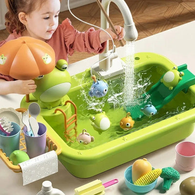 Jeu cuisine enfant avec pêche