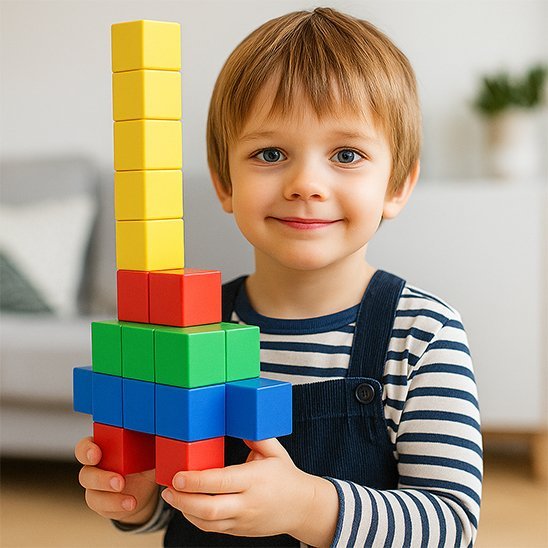 Jeu de construction magnétique 3D