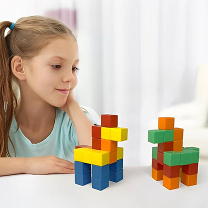 Jeu de construction magnétique fille