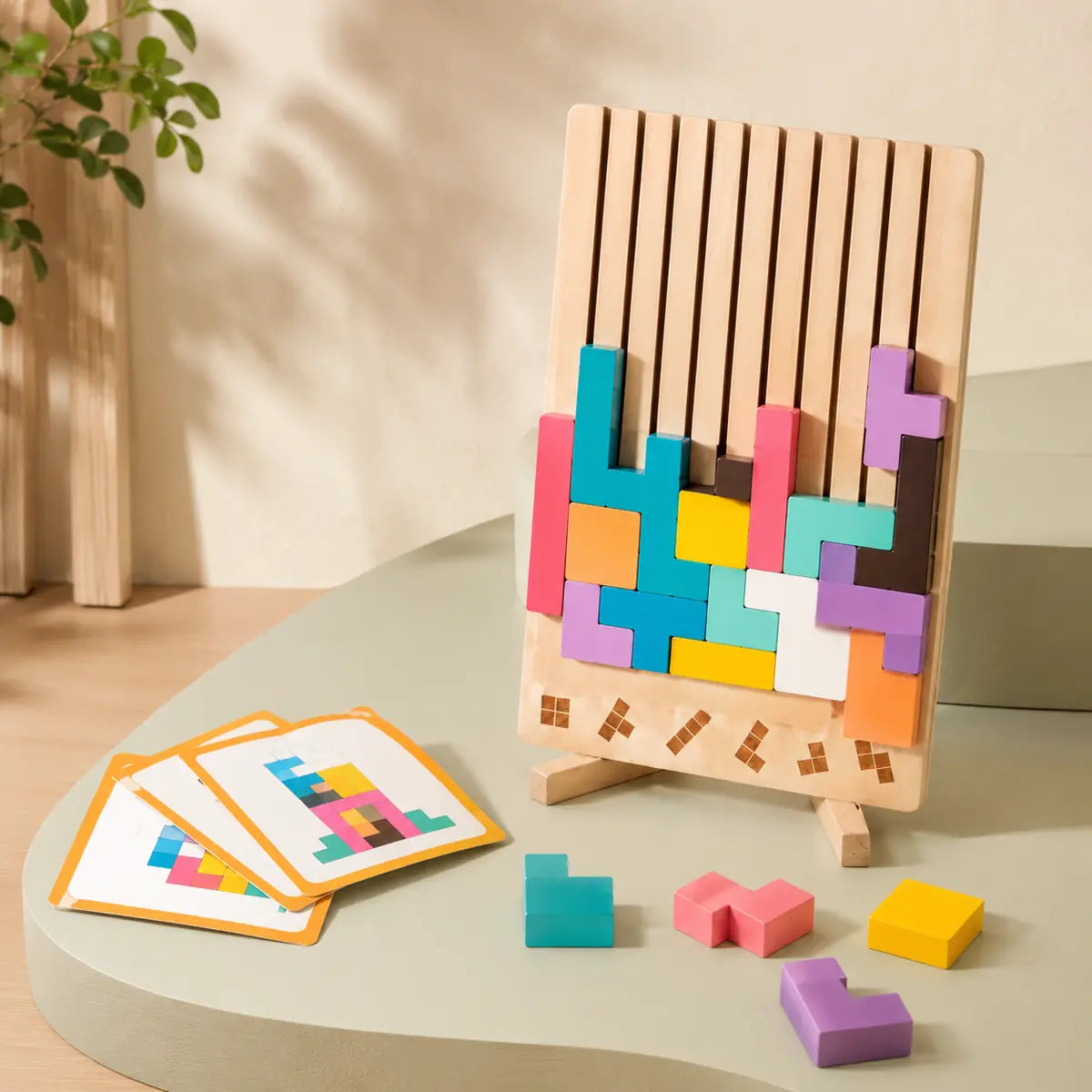 Jeu de logique enfant avec cartes