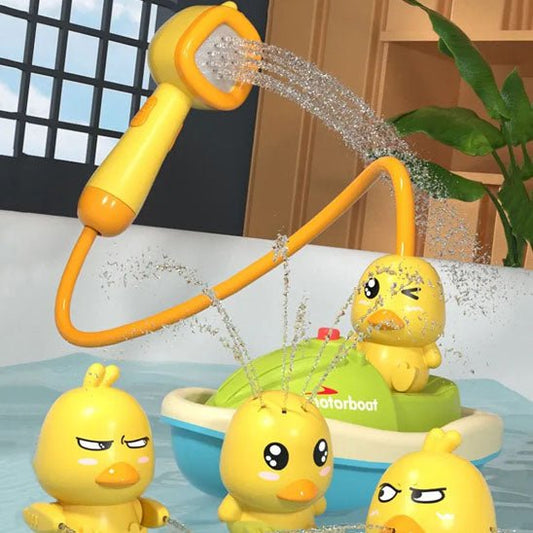 jouet baignoire pour bebe le canard dans le bain
