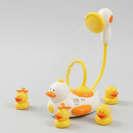 jouet bain bébé canard eau colore et securise