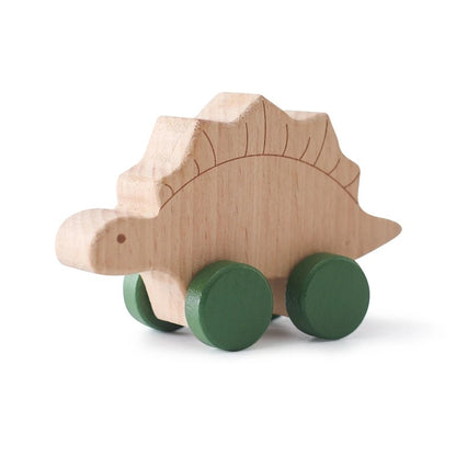 jouet bebe bois stégosaur
