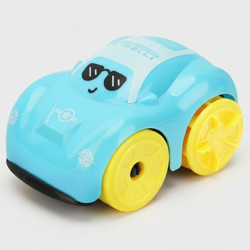 jouet de bain pour bebe splash educatif voiture bleu