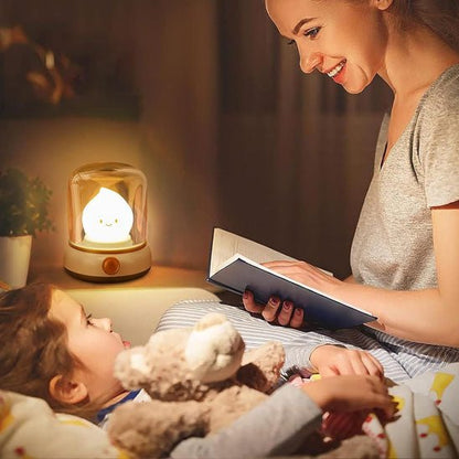 Lampe de chevet enfant | Flamme Douce™