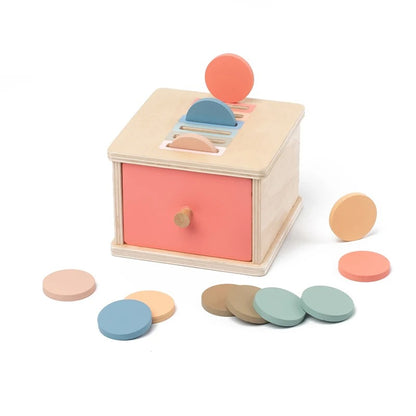 Cube en Bois pour Bébé | Jeu de Tri Montessori