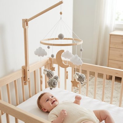 mobile bébé nuage chambre bébé