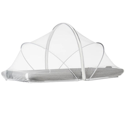 Moustiquaire lit bébé blanc image