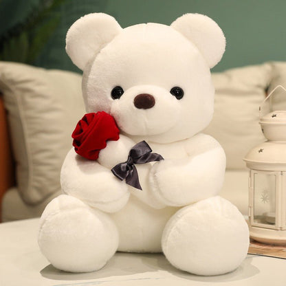 ours en peluche nounours blanc