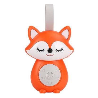 peluche bruits blancs renard orange
