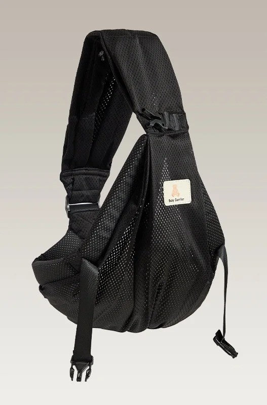 Porte bébé écharpe couleur noire