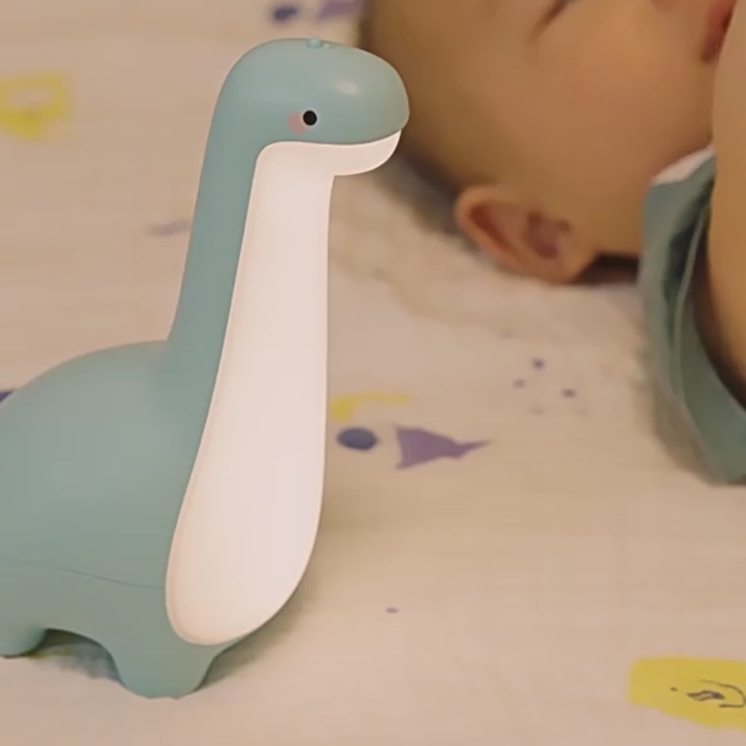 Vidéo veilleuse bebe dino douceur