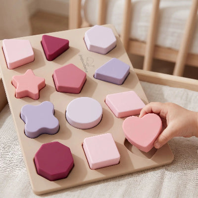 Puzzle bébé 1 an en silicone