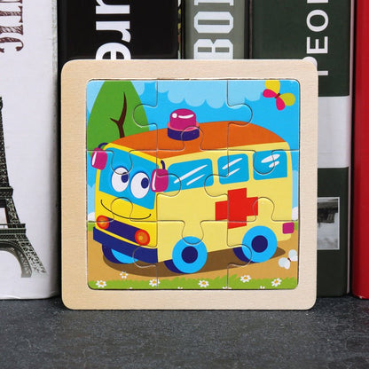 puzzle bébé sensoriel ambulance