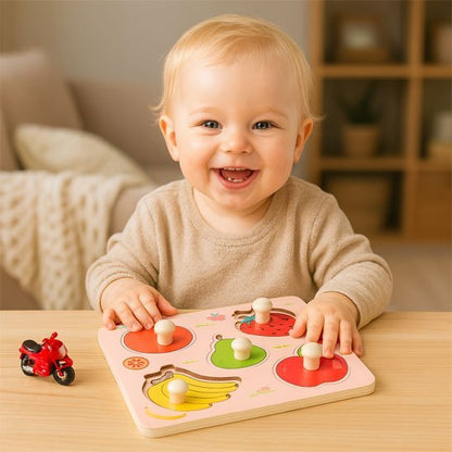 puzzle formes bébé bois enfant joue