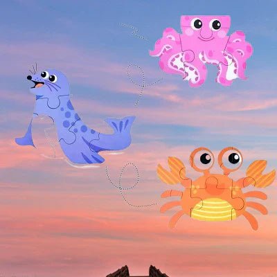 Puzzle Montessori - BabyPuzzle™ - Océan - Joujoux Bebe