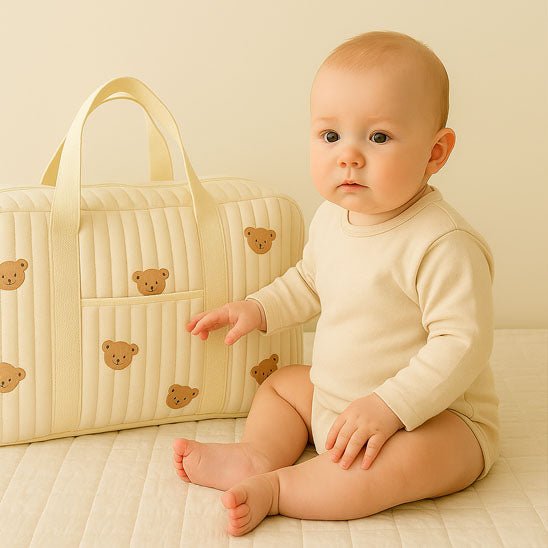 sac a langer bebe petit ours et bebe