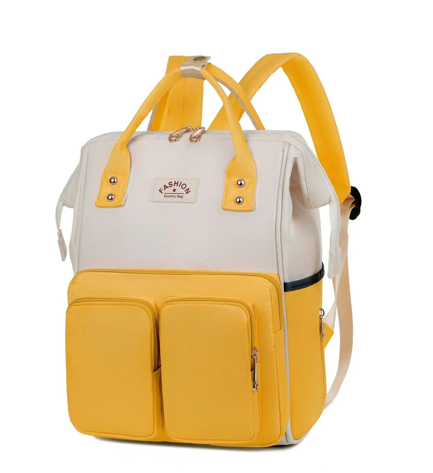sac a langer couleurs jaune et blanc
