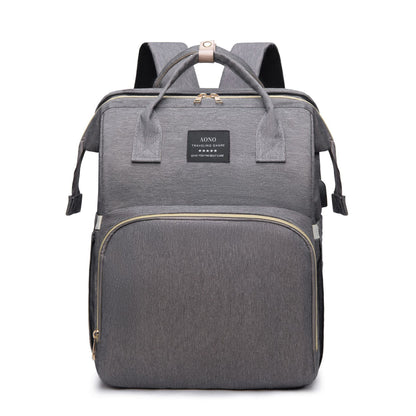 sac a langer lit bebe gris