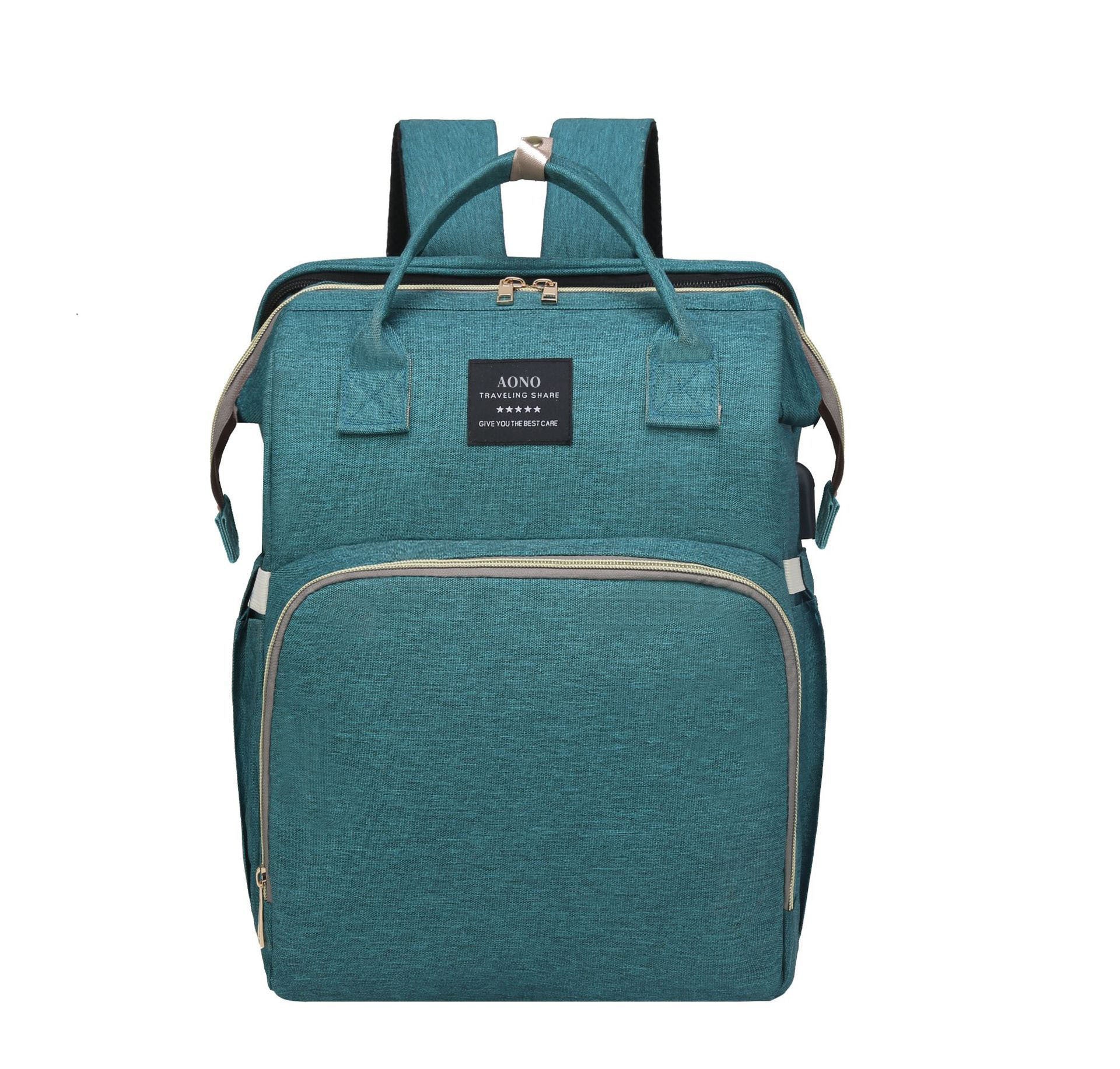 sac a langer lit bebe vert