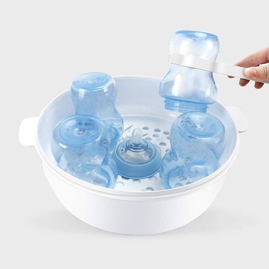 sterilisateur biberon avec six biberon