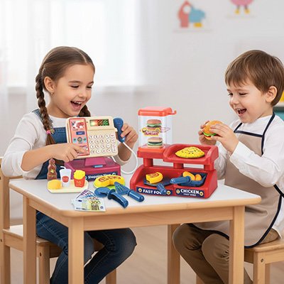 supermarché enfant jouet interactive enfant éducatif
