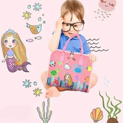 Tableau d'Activité Montessori - MontessoriBoard™ - Sirène - Joujoux Bebe