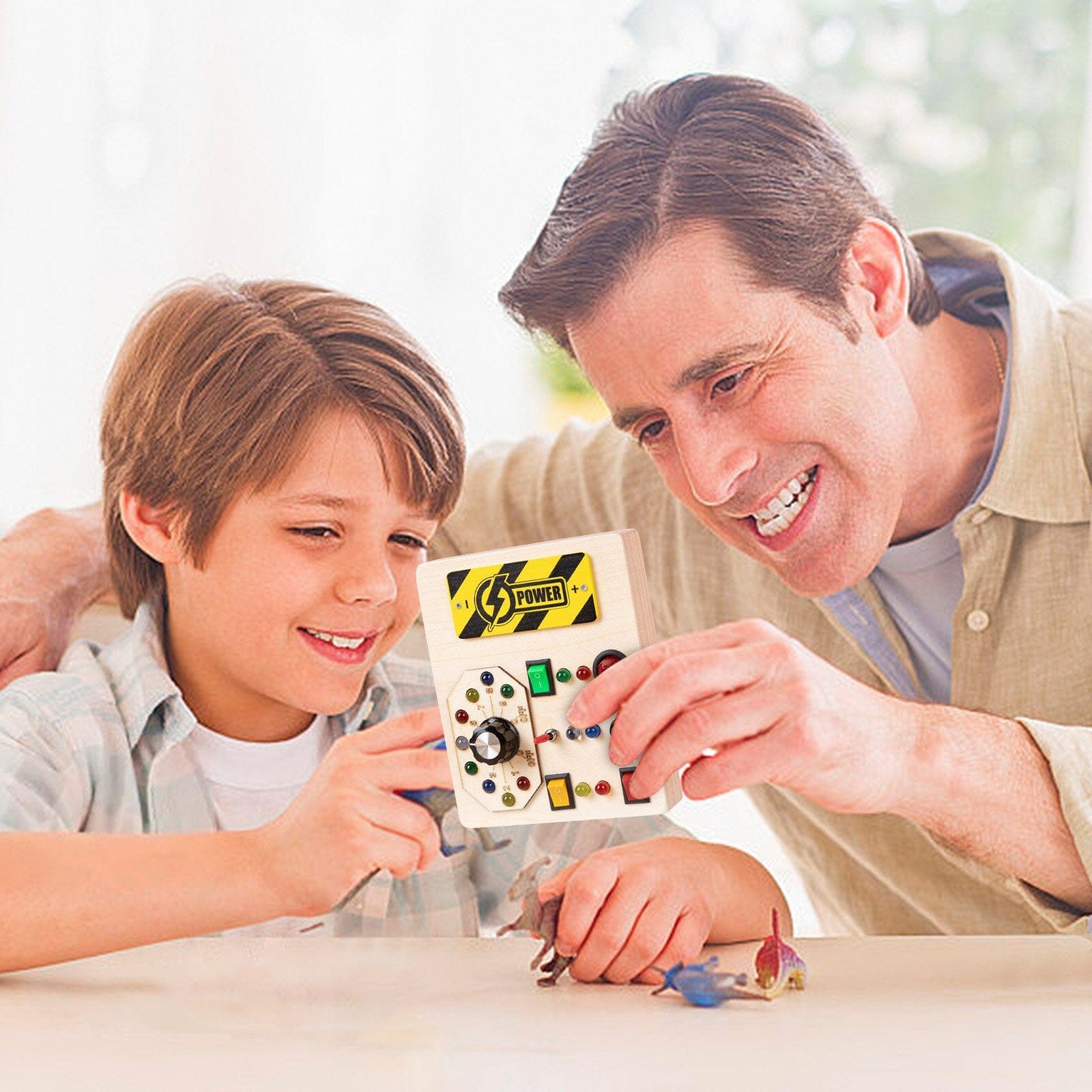 Tableau Montessori - BusyBoardCircuit™ - Bande - Joujoux Bebe