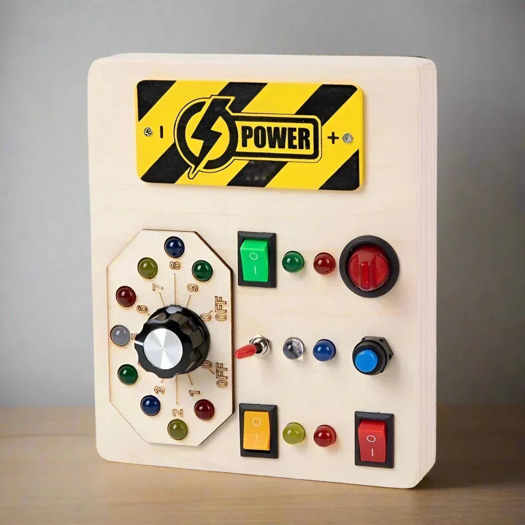 Tableau Montessori - BusyBoardCircuit™ - Bande - Joujoux Bebe