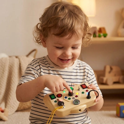 tableau montessori busyboardcircuit manette