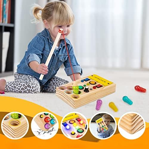 Tableau Montessori - BusyBoardCircuit™ - Pêche - Joujoux Bebe