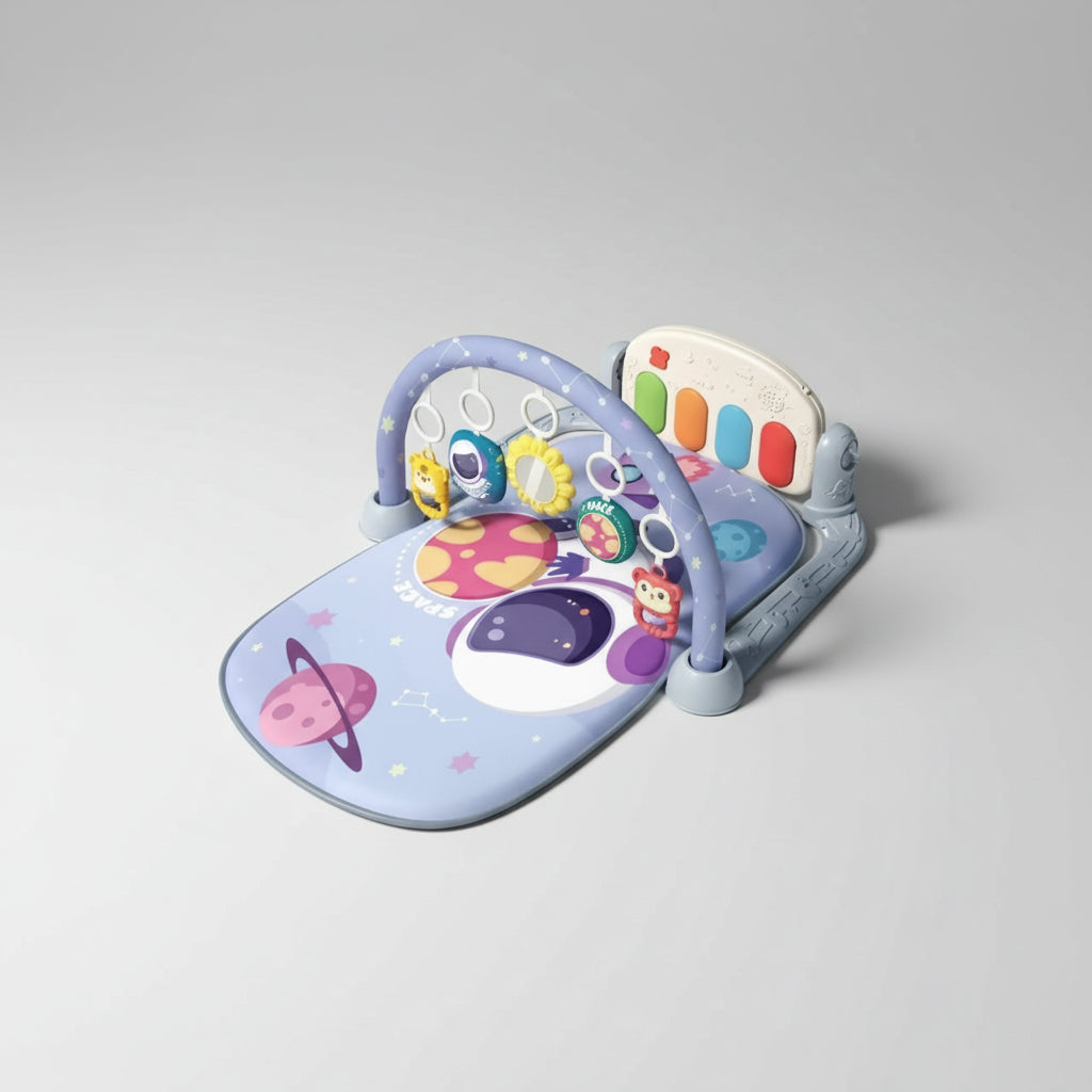 tapis d’éveil éducatif bébé avec arche