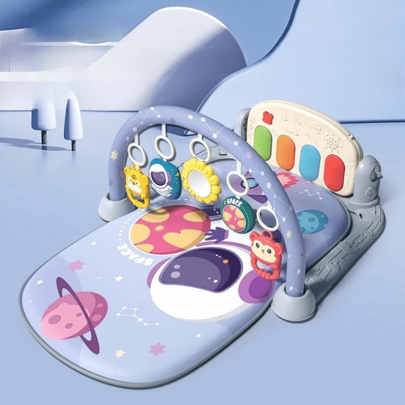 tapis d’éveil éducatif bébé galactique