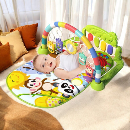 Tapis d’Éveil - KiddoMat™ - Forêt Enchantée Verte - Joujoux Bebe