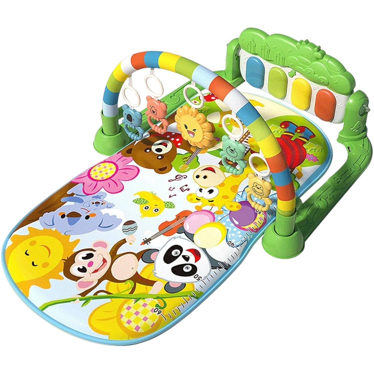 Tapis d’Éveil - KiddoMat™ - Forêt Enchantée Verte - Joujoux Bebe