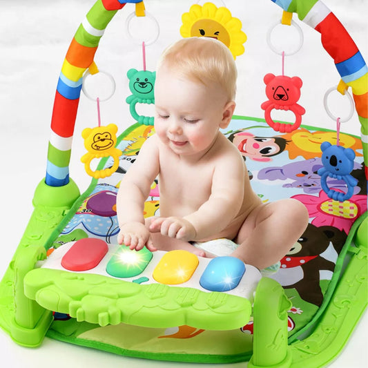 Tapis d’Éveil - KiddoMat™ - Forêt Enchantée Verte - Joujoux Bebe