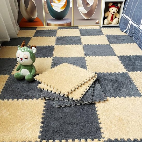 Tapis puzzle bébé grande surface