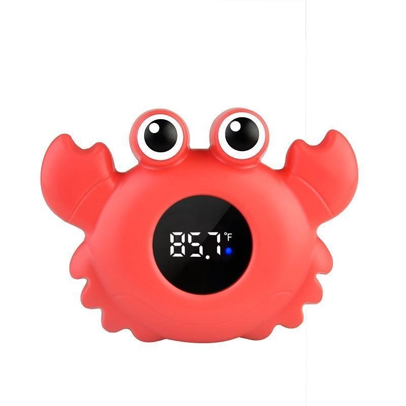 thermometre bain bebe aquamimi crabe rouge
