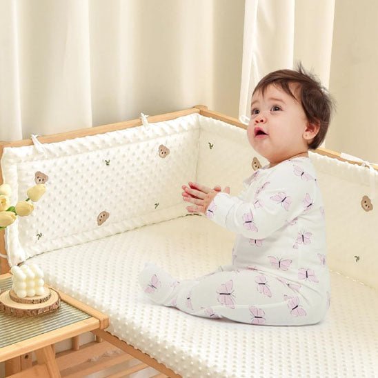 tour de lit bebe ours et bebe