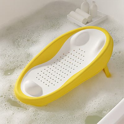 transat de baignoire bebe jaune